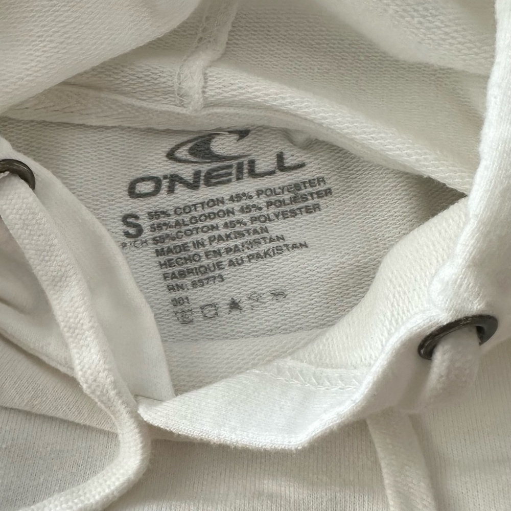 O’Neill Retro print Hoodie unisex size S - Picture 4 of 7